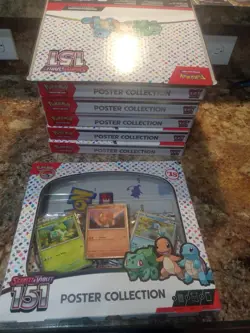 Case of 6 Pokemon TCG Scarlet & Violet 151 Poster Collection Boxes - Sealed Lot - Image 2