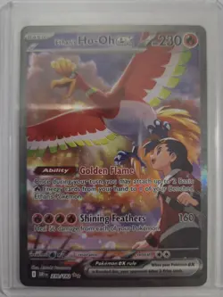 Pokemon TCG: Ethan's Ho-Oh EX SIR 230/182 Destined Rivals DRI - Image 1