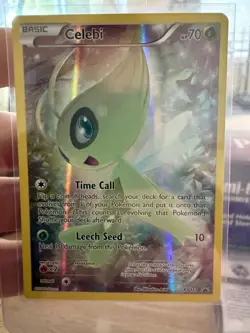 Celebi XY111 XY Black Star Promos Full Art Holo NM Pokemon TCG - Image 1