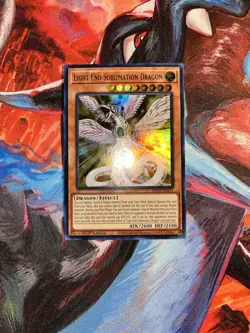 Yugioh! Light End Sublimation Dragon MP25-EN211 Ultra Rare 1st Edition Near Mint - Image 1