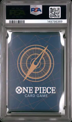 2023 ONE PIECE OP02-PARAMOUNT WAR ALTERNATE ART #120 UTA PSA 10 - Image 2