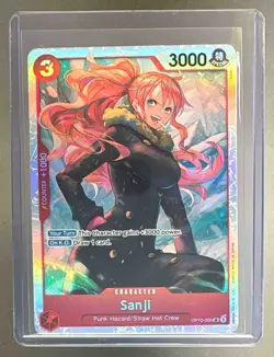 Sanji 2025 One Piece Royal Blood OP10 #OP10-005 Super Rare - Image 1