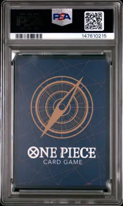 2025 ONE PIECE JAPANESE PROMOS OFFICIAL EVENT PRIZE #031 TASHIGI PSA 10 - Image 2