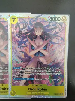 Nico Robin (SR) EB03-055 Extra Booster: One Piece Heroines Edition Foil Playset - Image 2