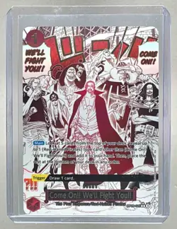 Come On We'll Fight You 2024 One Piece Emperors in New World #OP09-020 Alt Art - Image 1