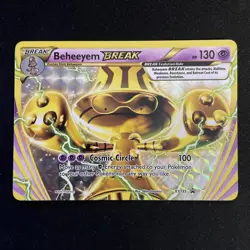 Pokemon TCG Beheeyem Break XY Black Star Promos Holo Card 2016 XY135 - Image 1