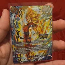 Bandai Dragon Ball Super Card Game Son Goku Battle SR Holo Winner FS11-07 - Image 4