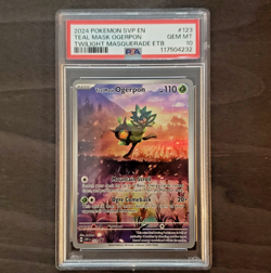 PSA 10 2024 Pokemon Teal Mask Ogerpon SVP Promo #123 Gem Mint - Image 2