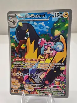 Pokemon TCG: Iono's Kilowattrel Scarlet Violet Journey Together Card 163/159 - Image 1