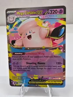 Pokemon Card TCG: Perfect Order Mega Clefable EX Rare 031/088 ENGLISH NM - Image 1