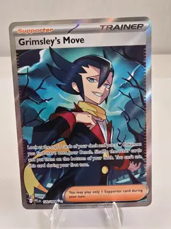Pokemon Card TCG Phantasmal Flames Grimsley’s Move 120/094 Ultra Rare Trainer NM - Image 1