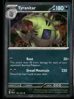 Tyranitar - (Cosmo Foil) Promo Miscellaneous Cards & Products 135/193 NM - Image 1