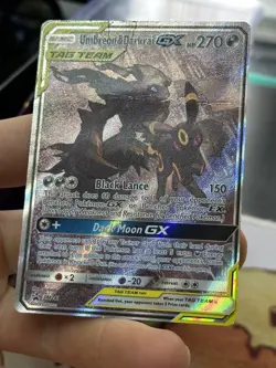 #2 Umbreon & Darkrai GX SM241 Black Star Promo 2020 Tag Team Alt Pokemon Card - Image 4