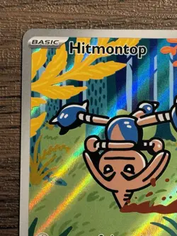 Hitmontop 240/217 Illustration Rare IR Holo Ascended Heroes Pokemon TCG Card - Image 2
