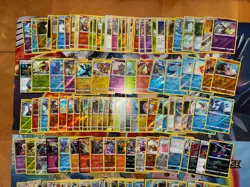 Pokemon Card Lot Fire Holo Reverse Holo 2018 Sylveon Charizard 140 Cards - Image 3