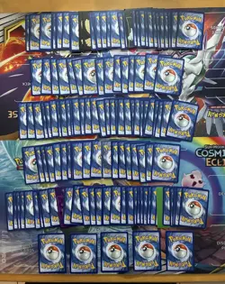 Pokemon Card Lot Fire Holo Reverse Holo 2018 Sylveon Charizard 140 Cards - Image 4