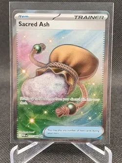 Sacred Ash 115/088 - Perfect Order Ultra Rare Pokemon Trainer Card - Image 1