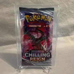 Pokemon Sword & Shield Chilling Reign Booster Pack Sealed 10 Cards English - Image 1
