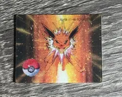 Pokemon Jolteon 3D Motion Card Lenticular No.15 Nintendo Japan Vintage 1997 - Image 3