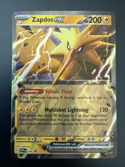 Zapdos ex 049 Sv: Scarlet & Violet Promo Cards Holo - Image 1