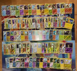 Pokemon Card Lot Fire Holo Reverse Holo 2017 Venusaur Gengar Mimikyu 344 Cards - Image 2