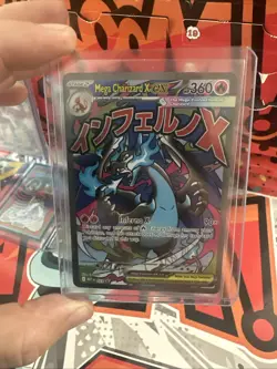 Mega Charizard x Ex 023 Promo Card Phantasmal Flames Near Mint (PRE GRADED A 10) - Image 1