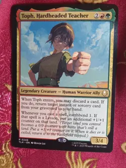 Toph, Hardheaded Teacher Avatar The Last Airbender Magic The Gathering MTG rare - Image 1