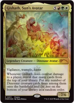 [MTG] Gishath, Sun's Avatar | Promo PRM 0011 | NM - Image 1