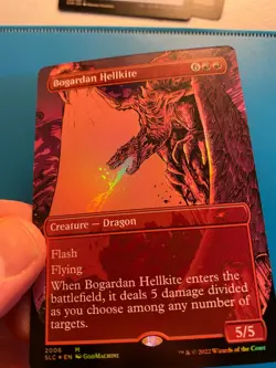 MTG 1x FOIL Bogardan Hellkite 2006 Secret Lair Countdown Magic Gathering x1 NM - Image 1