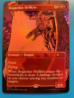 MTG 1x FOIL Bogardan Hellkite 2006 Secret Lair Countdown Magic Gathering x1 NM - Image 2