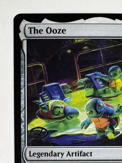 The Ooze #177 – MTG Teenage Mutant Ninja Turtles Regular Legendary Artifact - Image 2
