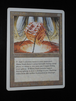 Mana Vault Revised Edition LP Lightly Played MTG Magic the Gathering - Image 1