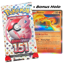 Pokemon 151 Booster Pack Scarlet & Violet Factory Sealed Authentic Fast Ship ⭐ - Image 1