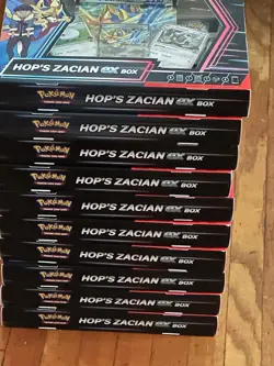 Pokemon Hop’s Zacian ex Box Sealed 10-pack - Image 3
