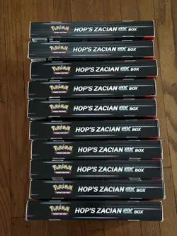 Pokemon Hop’s Zacian ex Box Sealed 10-pack - Image 4