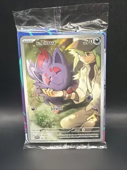 N's Zorua 189 SEALED Journey Together ETB Promo Black Star - Image 1