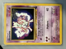 Mewtwo (Movie Promo) 03/53 WoTC Promo Promo Pokemon TCG HP - Image 1