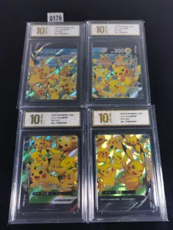 Pikachu V-union Promo 109/S-P - 112/S-P Combination Set - Pokemon-Pyxis gold 10 - Image 1