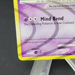 2009 Pokemon TCG Platinum Arceus AR7 Arceus Lv. 100 Holo Rare Promo - Image 4