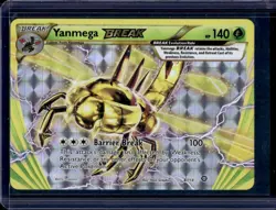 2016 Pokemon XY Steam Siege Yanmega BRE #8/114 - Image 1