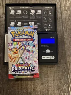 🔥1x 22.46 Gram🔥 HEAVY!!! Prismatic Evolutions Pack! Sealed! PRE S&V Pokemon - Image 1
