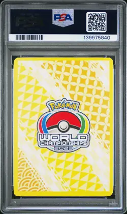 2024 POKEMON 2023 WORLD CHAMP DECK: PSYCHIC ELEGANCE #086 GARDEVOIR EX PSA 8 - Image 2
