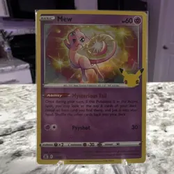 Pokemon TCG Mew Celebrations 011/025 Holo Rare Basic 60 HP English - Image 1