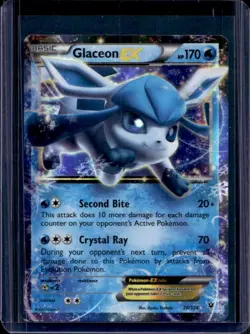 2016 Pokemon XY Fates Collide Glaceon Holo #20/124 - Image 1