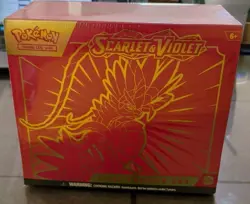 Pokemon TGC Scarlet and Violet Elite Trainer Box ETB Koraidon NEW FACTORY SEALED - Image 1