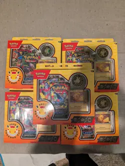 Pokemon TCG: Pokemon Day 2026 Collection Lot of 5 (FACTORY SEALED) - Image 1