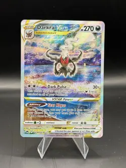 Pokemon 2023 Sword And Shield Crown Zenith GG50 Full Art/Darkrai VStar - Image 1