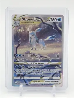 GLACEON VSTAR 2023 POKEMON SWSH CROWN ZENITH GALARIAN GALLERY GG40 Q1048 - Image 1