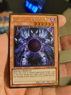 Yugioh Caius the Shadow Monarch 1st Edition Gold Ultra Rare PGLD-EN066 NM - Image 1