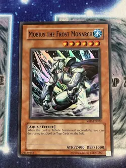 Yugioh Mobius The Frost Monarch SOD-EN022 Super Rare MP - Image 1